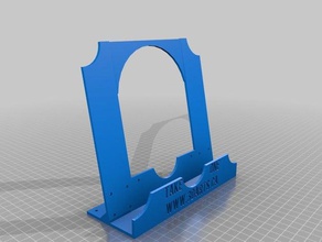 flyer holder3 180x167x67mm 3d printing 3d print model - Mito3D