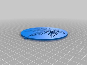 ganja yaprak madalyon Anahtarlık esrar pot ot 3d print model - Mito3D