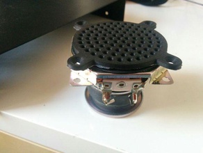 griglia altoparlante grille de haut-parleur l'électronique 3d print model - Mito3D