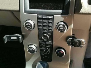 generic clip volvo c30 s40 v50 c70 mobile phone automotive car cradle mounting bracket openscad 3d print model - Mito3D
