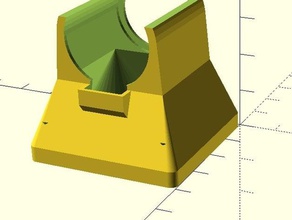 e3d ventilateur adaptateur customizer L'imprimante 3d de pièces fan 3d print model - Mito3D