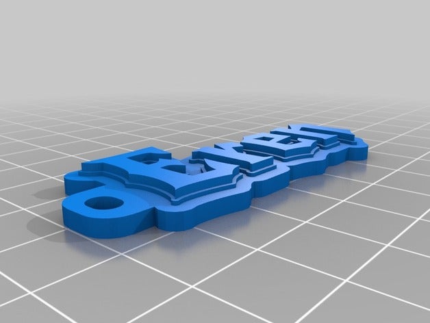 eren de l'organisation personnalisé 3D print model - Mito3D