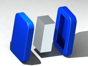 magnétique de l'aquarium nettoyant pour vitres ménage verre scrapper 3d print model - Mito3D