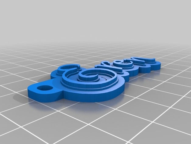 eren de l'organisation personnalisé 3D print model - Mito3D