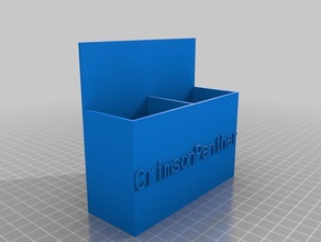 remote holder containers customized 3d print model - Mito3D