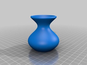 özelleştirilmiş günahım fonksiyonlu vazo sanat 3d print model - Mito3D