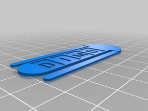 dimo paperclips office customized 3d print model - Mito3D
