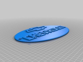 chevrolet 3d baskı 3d print model - Mito3D