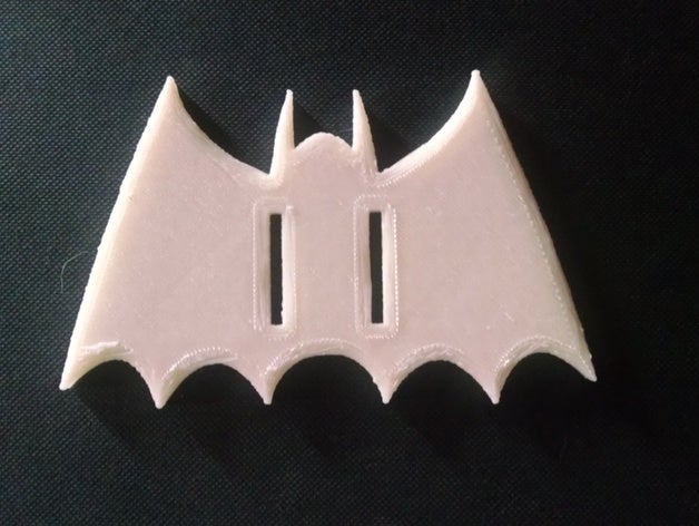 Buch - keep- 1950-Fledermaus-emblem gadgets bat batman batman-symbol Buch-Gurt Gurt 3D print model - Mito3D