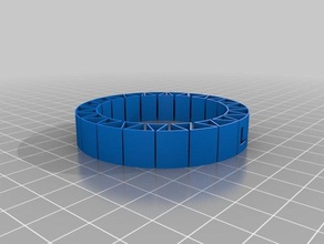 lupe bracelet bracelets customized 3d print model - Mito3D