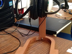 Leiter Telefon stand Musik headphonee Kopfhörer-Halter Kopfhörer stehen 3d print model - Mito3D