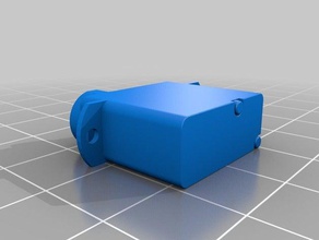 turnigy 1370a sub-micro servo r c Fahrzeuge micro-servo Roboter 3d print model - Mito3D