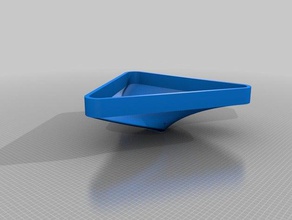 twistee triangle polybowl containers customized 3d print model - Mito3D