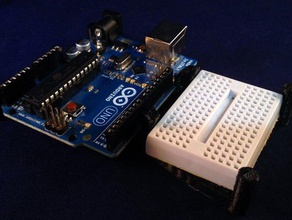 arduino mini planche à pain caddy de l'électronique duemilanove notseej uno utile zheng3 3d print model - Mito3D
