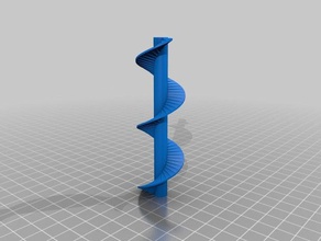 meine angepasste Schnecke openscad-Bibliothek hobby kundengebundene 3d print model - Mito3D