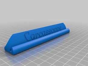 carcassonne piastrelle titolare giocattolo & accessori di gioco scrabble 3d print model - Mito3D