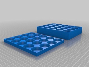 20 x er32 tool holders & boxes customized 3d print model - Mito3D