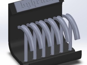 braccialetto display gioielli 3d print model - Mito3D