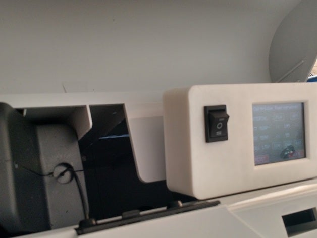 da vinci 11 cartridge touch screen programmer 3d printing printer eeprom 3D print model - Mito3D