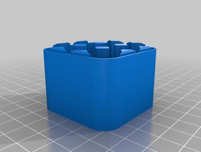 9xaa recipientes personalizado 3d print model - Mito3D