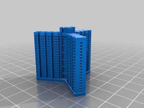 random building guess supposed china buildings & structures customized 3d print model - Mito3D