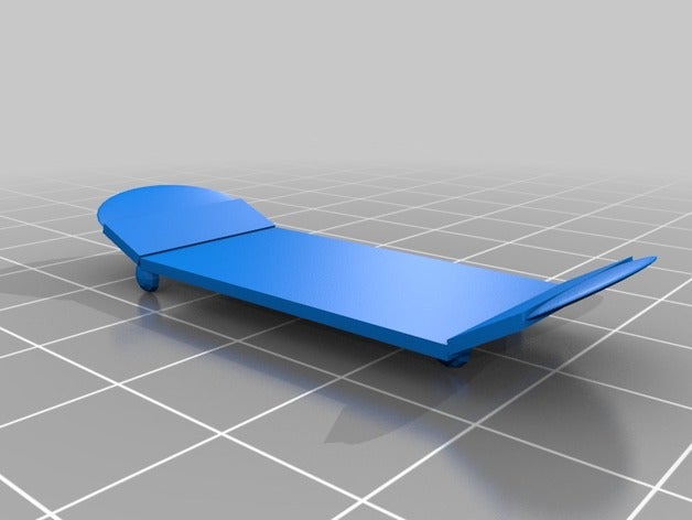 skate board decoração A impressão 3d 3D print model - Mito3D