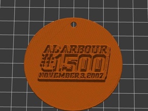 al arbour 1500 ny islanders signs & logos hockey nhl sports 3d print model - Mito3D