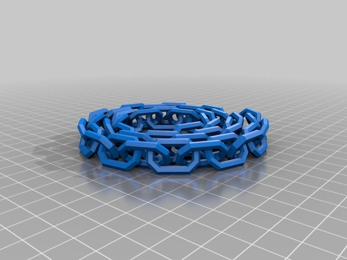 40 link chain other customized 3D print model - Mito3D