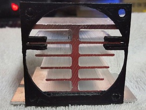 rss do dissipador de calor 60mm montagem ventilador Impressora 3d peças fã fotek ssr 3d print model - Mito3D