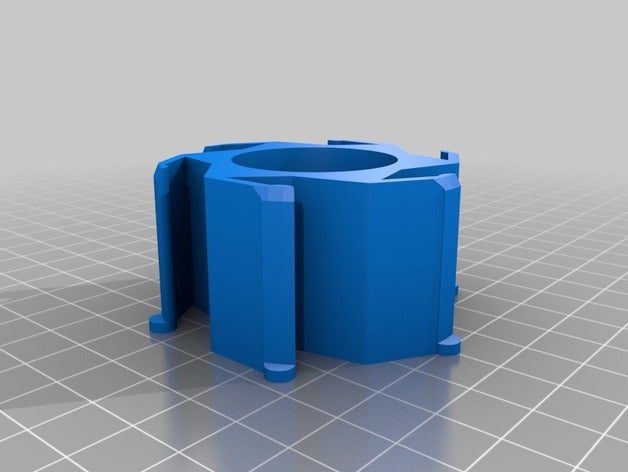 30 57mm adattatore hub Stampante 3d parti su misura 3D print model - Mito3D