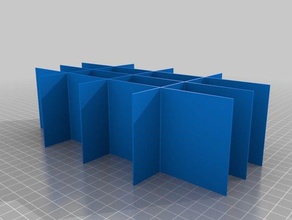 meine individuelle Schubladeneinteilungen - Organisation kundengebundene 3d print model - Mito3D