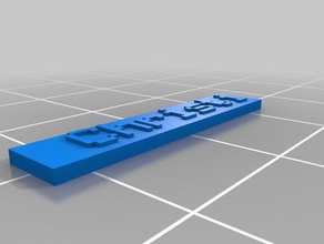 christie La impresión en 3d personalizado 3d print model - Mito3D