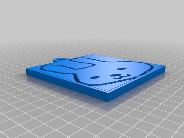 eu estou com fome Arte 2d personalizado 3D print model - Mito3D