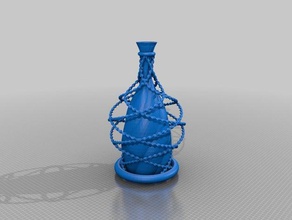 dekoratif vazo 3d baskı 3d print model - Mito3D