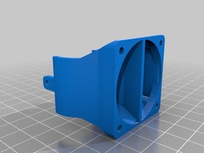 fan 40x40 collection 3d printer parts 40mm mount blower cool cooler cooling 3d print model - Mito3D