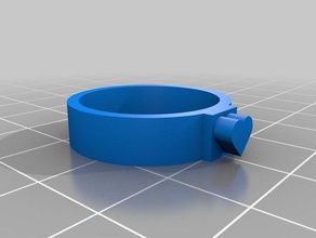 Herz ring 11 Ringe kundengebundene 3d print model - Mito3D