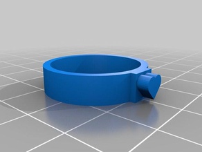 Herz ring 12 Ringe kundengebundene 3d print model - Mito3D