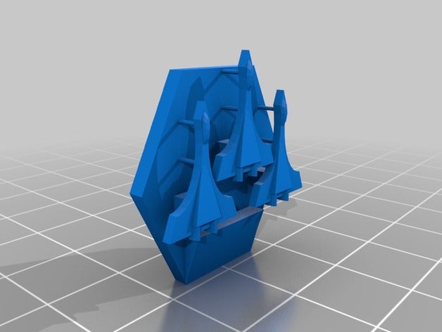 rl aleteo de pétalos La impresión en 3d leviatán 3D print model - Mito3D