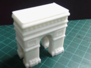 arc Triomphe'ye yazdırılabilir 3d yazıcı aksesuarları 3d print model - Mito3D