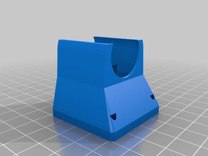 e3d fan adapter previous version 3d printer parts customized 3d print model - Mito3D
