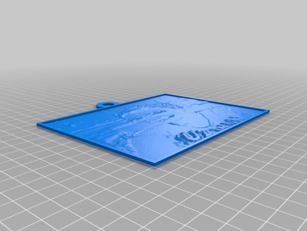 ay 2d art personnalisé 3D print model - Mito3D