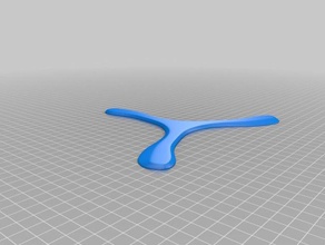 triblader boomerang bize kuruş ağırlıkları spor ve açık hava 3d print model - Mito3D