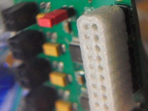 Abdeckung über pin-Header Elektronik 3d print model - Mito3D