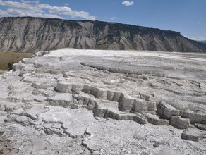 yellowstone's mammoth hot springs terrace learning 3dpt photogrammetry yellowstone 3d print model - Mito3D