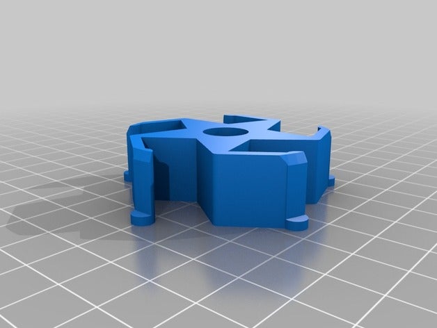 spool hub inner 10mm diameter 52mm 3d printer parts customized 3D print model - Mito3D