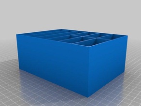 il mio personalizzati e personalizzabili mini cassetti utensili & caselle su misura 3d print model - Mito3D