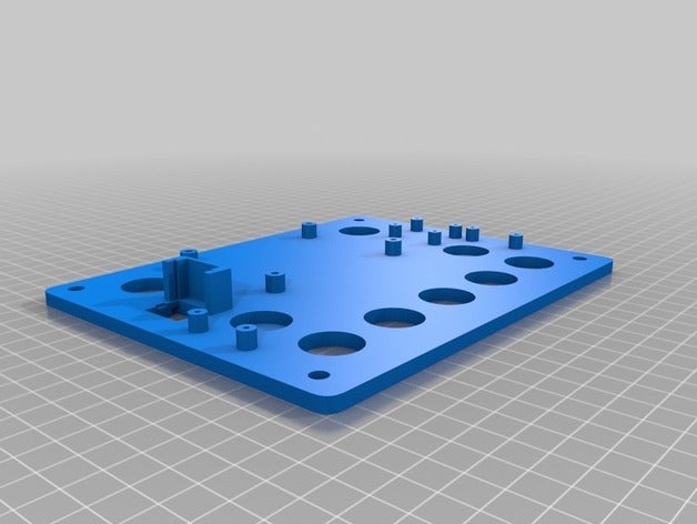 minidose moldura traseira A impressão 3d 3D print model - Mito3D