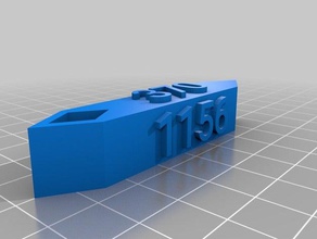 kath's tag keychains customized 3d print model - Mito3D