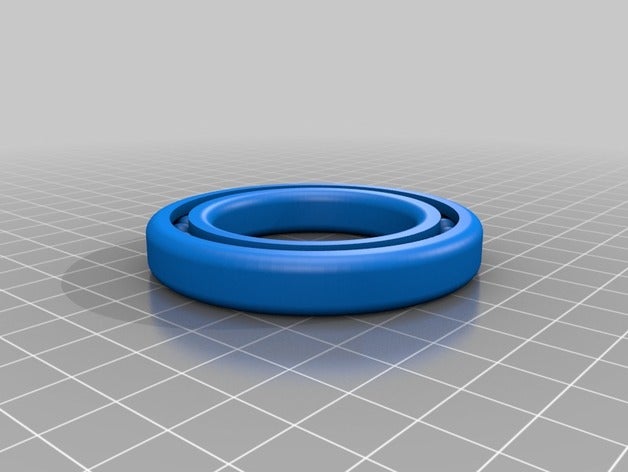 parametric radial bearing mechanical toys ball bearings customizer openscad printable scad 3D print model - Mito3D