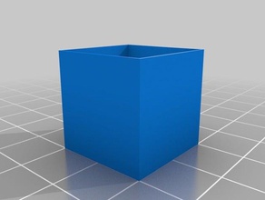 single wall cube 20x20x20mm 4 Düse 3d-Druck-tests kundengebundene 3d print model - Mito3D